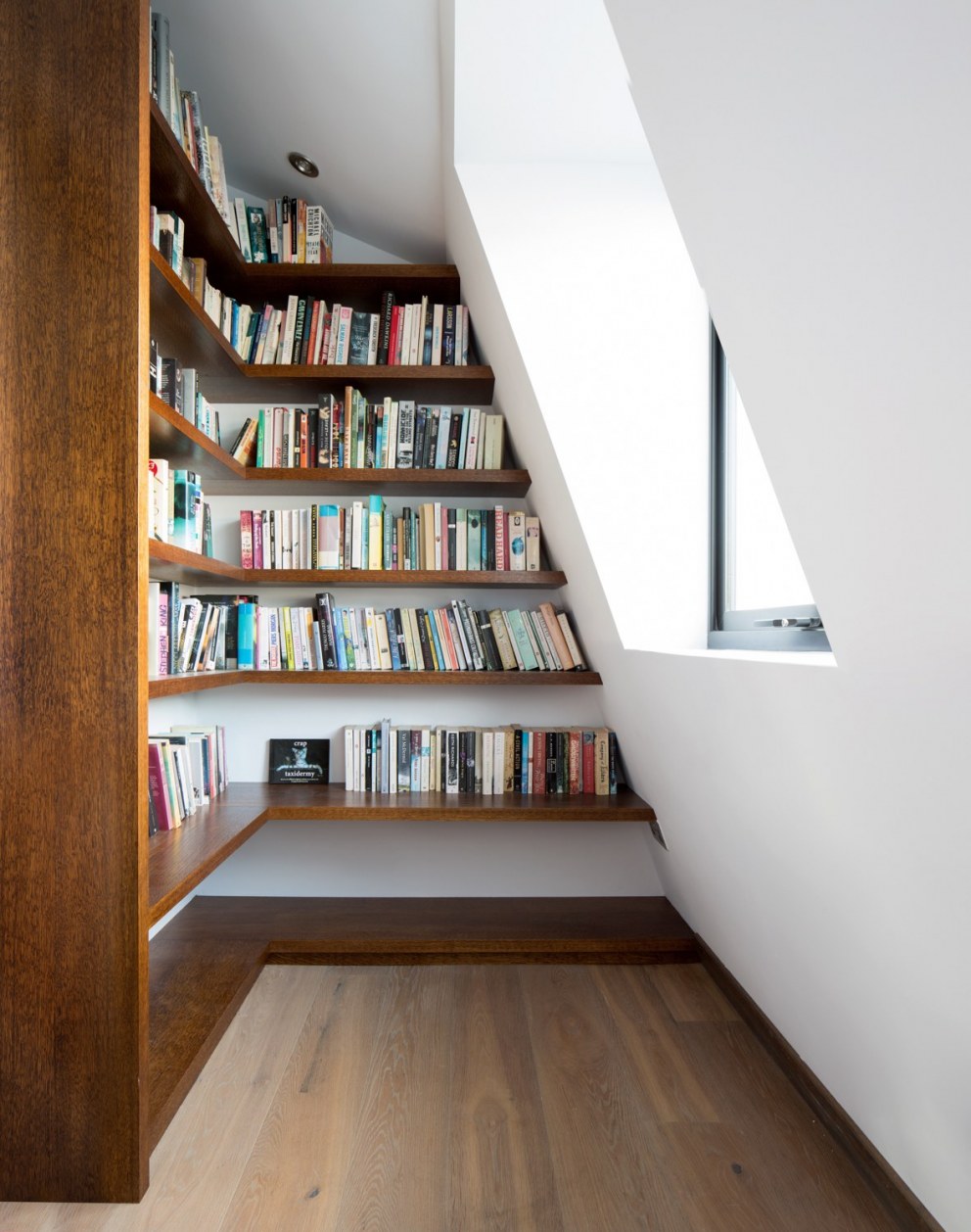 Contemporary refurbishment of Islington residence | Study bookcase | Interior Designers